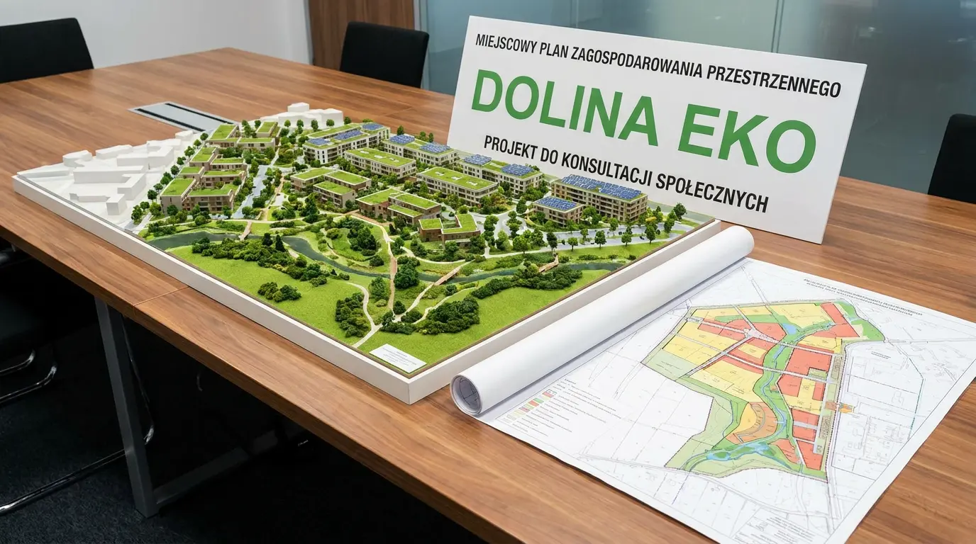 Obwieszczenie: Projekt MPZP dla obszaru Dolina Eko